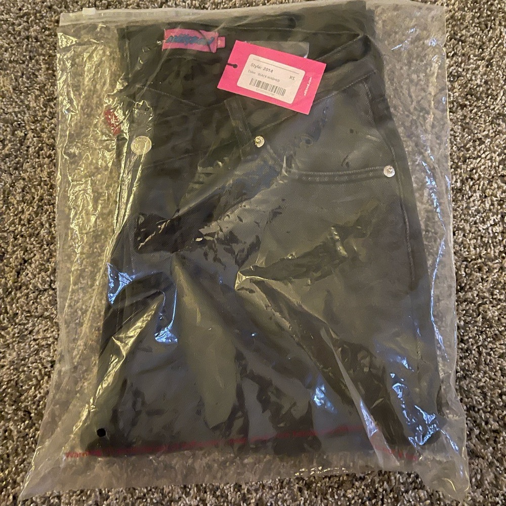 Edikted boyfriend baggy jeans black charcoal